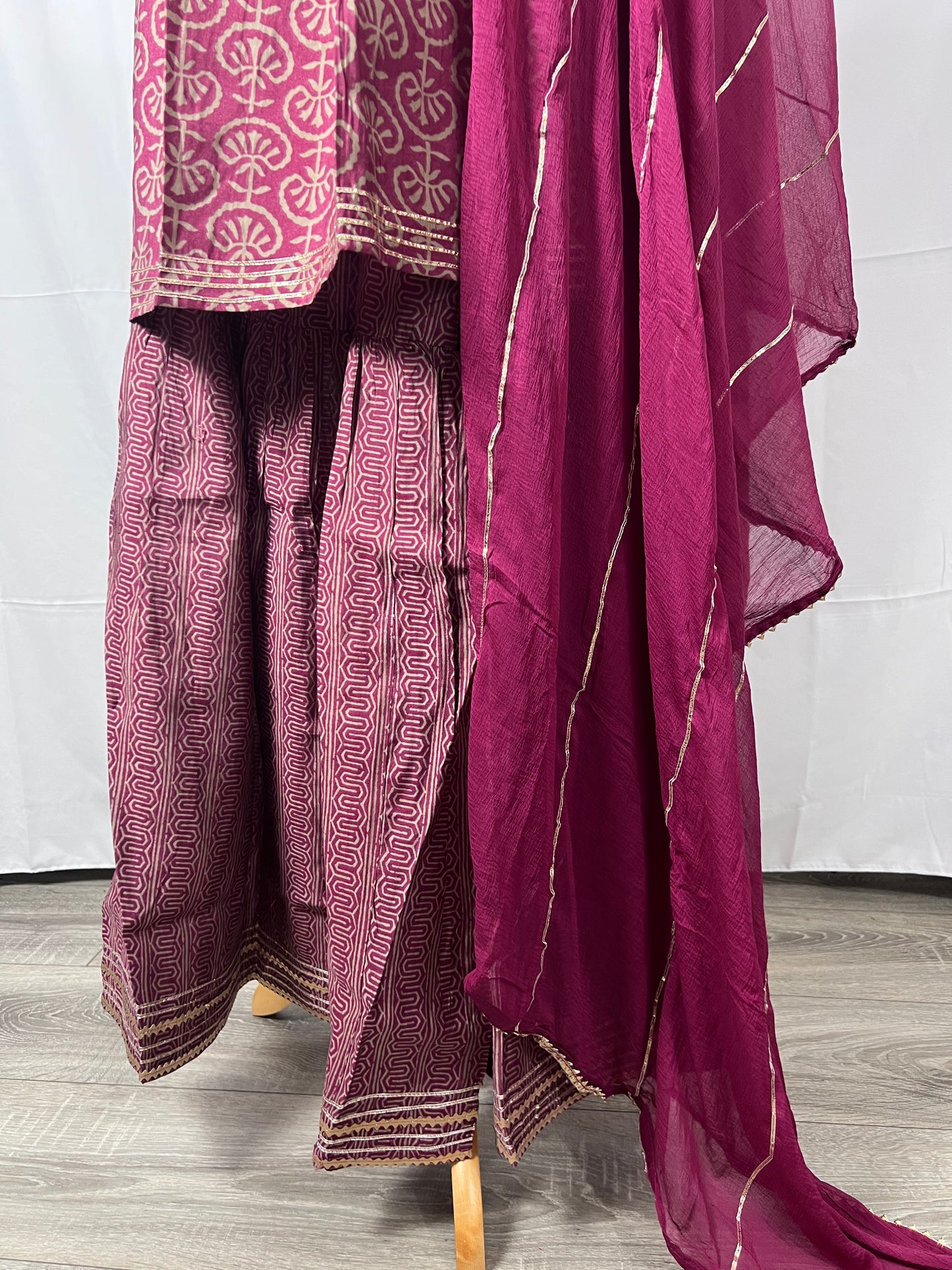 3 PIECES READYMADE DESIGNER SHARARA SUITS