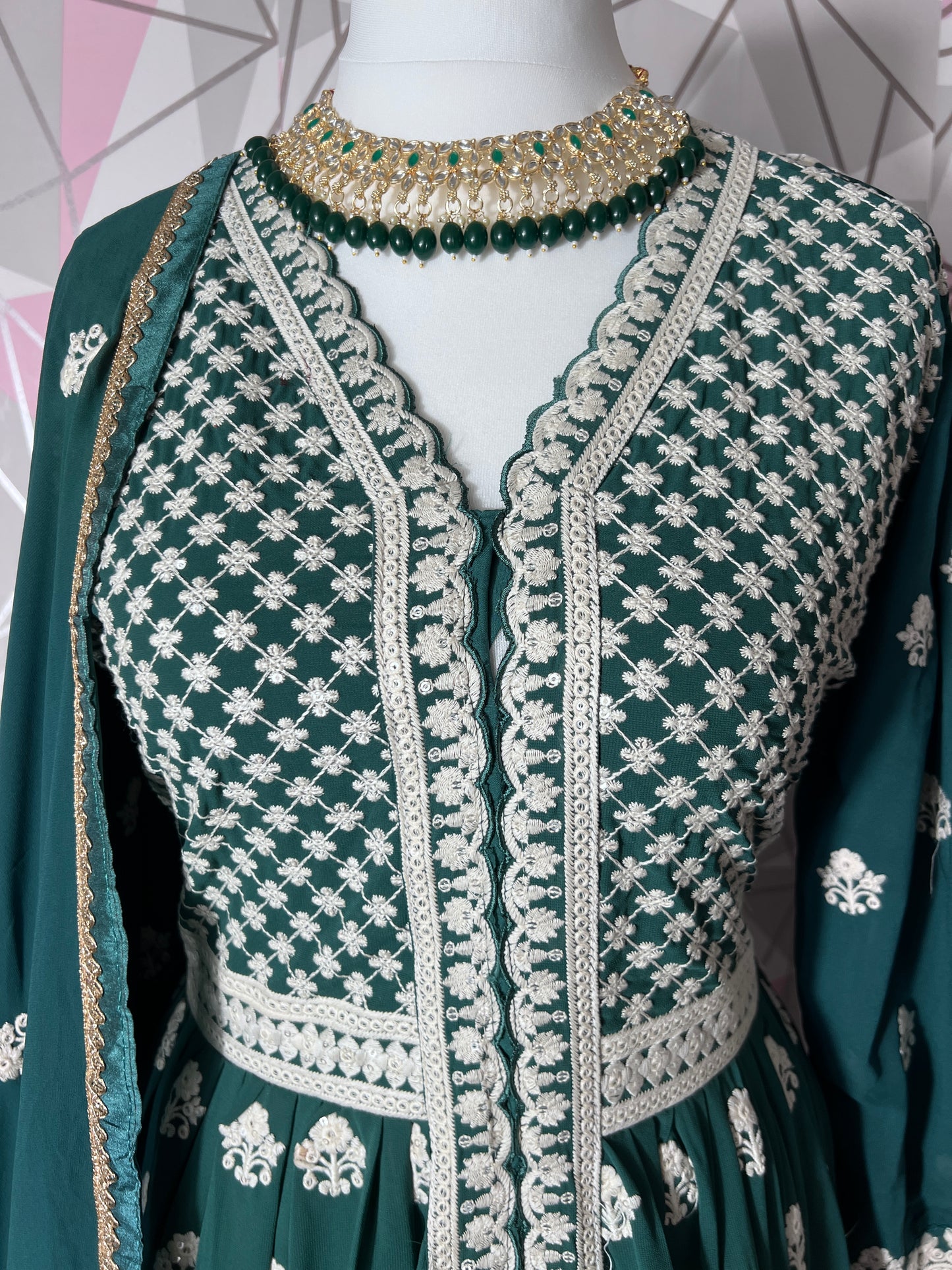 3 PIECES READYMADE WEAR DESIGNER SUITS LONG SLEEVES