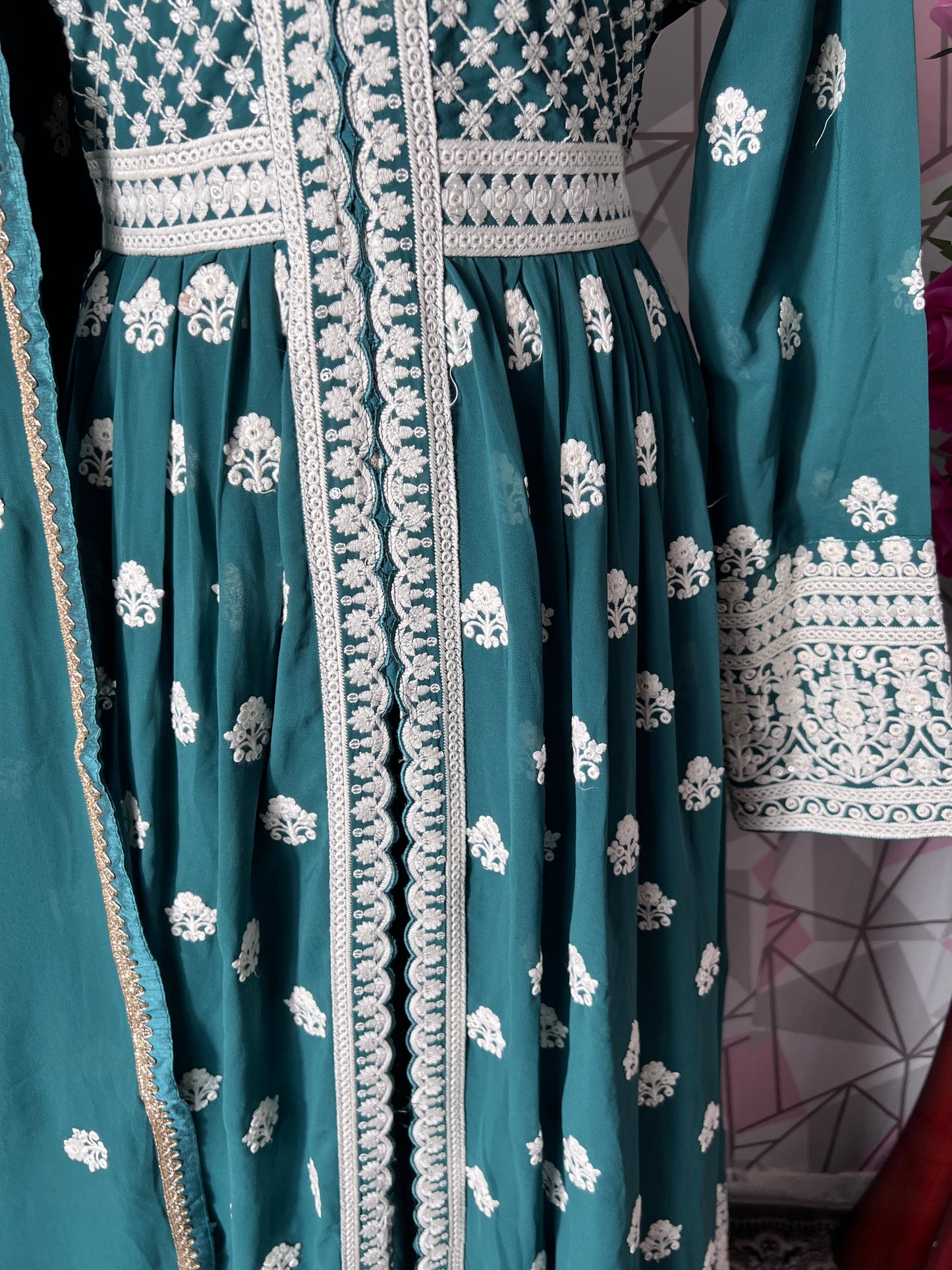3 PIECES READYMADE WEAR DESIGNER SUITS LONG SLEEVES