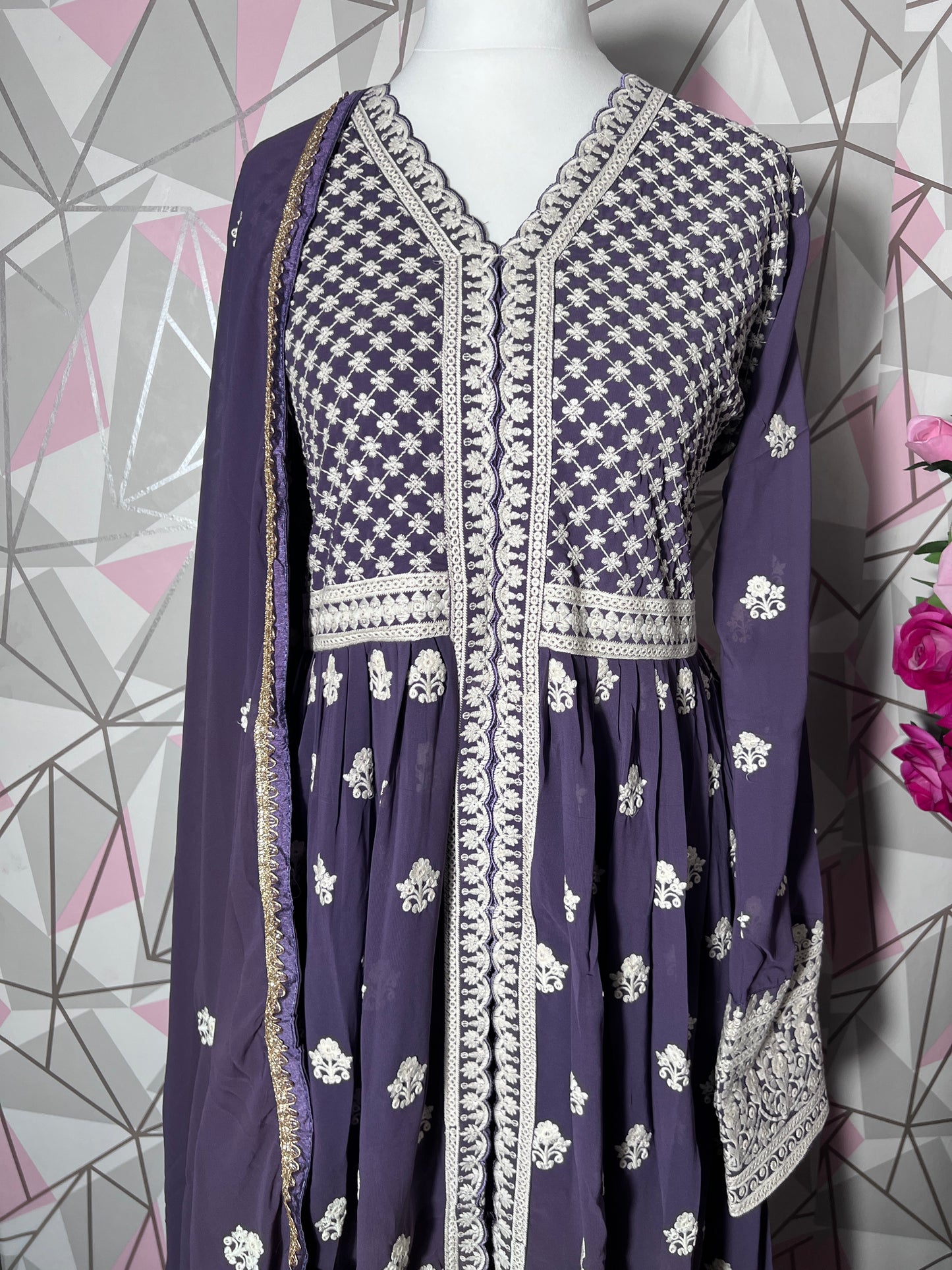 3 PIECES READYMADE WEAR DESIGNER SUITS LONG SLEEVES