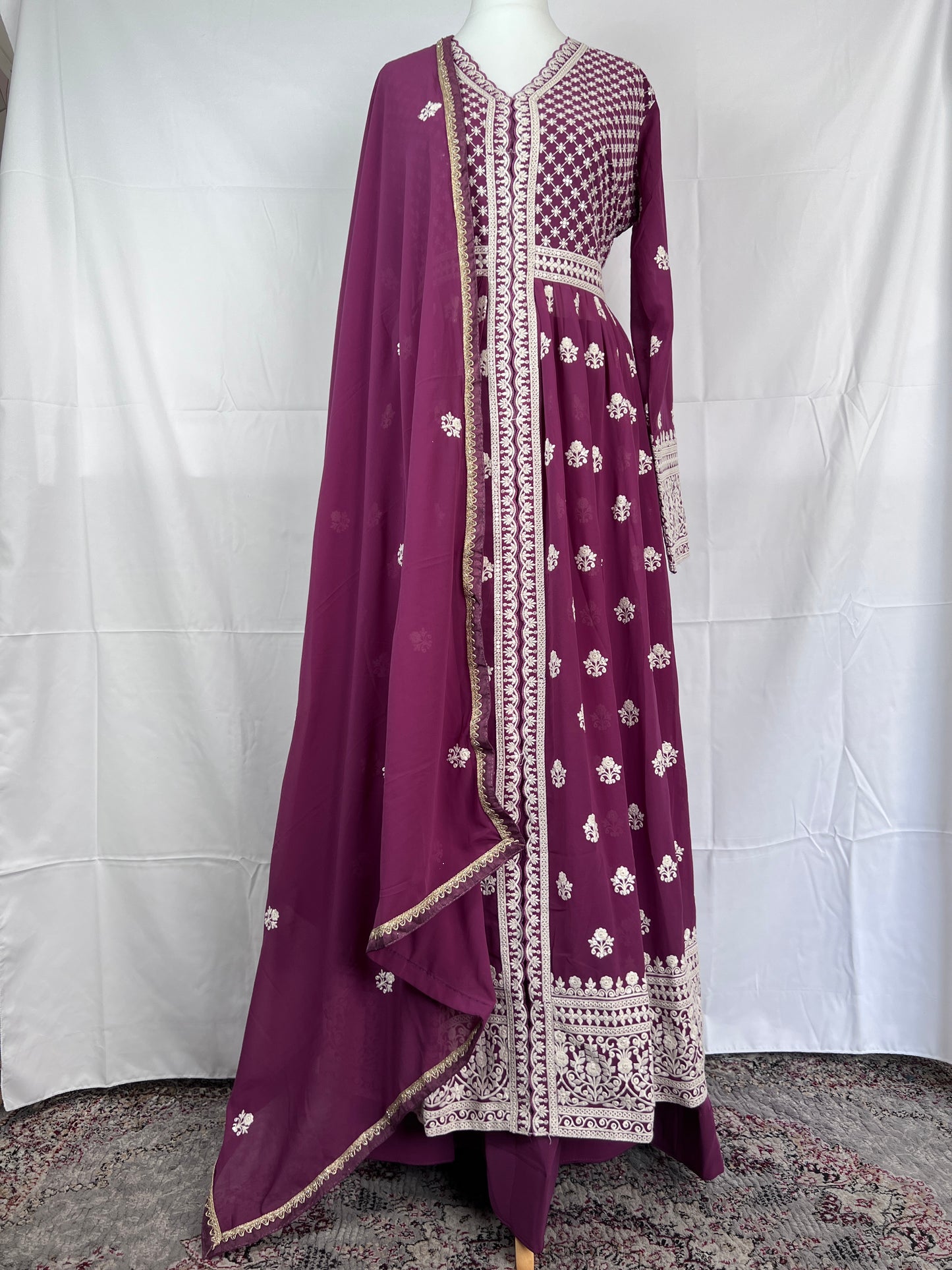 3 PIECES READYMADE WEAR DESIGNER SUITS LONG SLEEVES