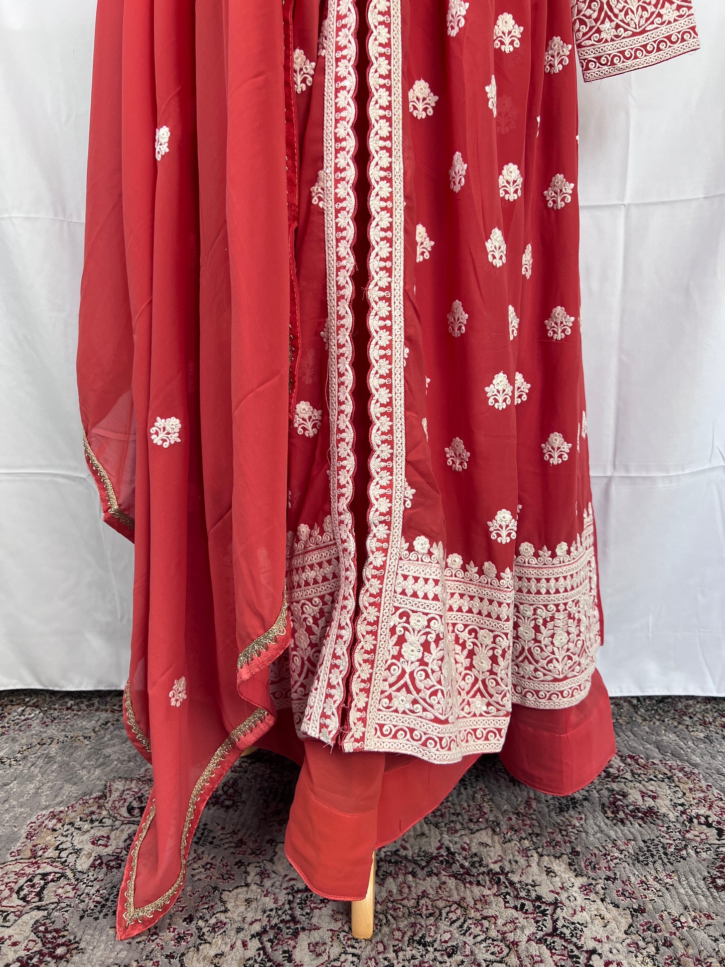 3 PIECES READYMADE WEAR DESIGNER SUITS LONG SLEEVES